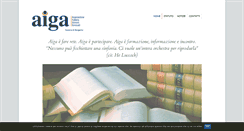 Desktop Screenshot of aigabergamo.it